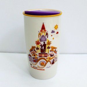 Starbucks Disney Parks California Adventure Collage Ceramic Travel Tumbler